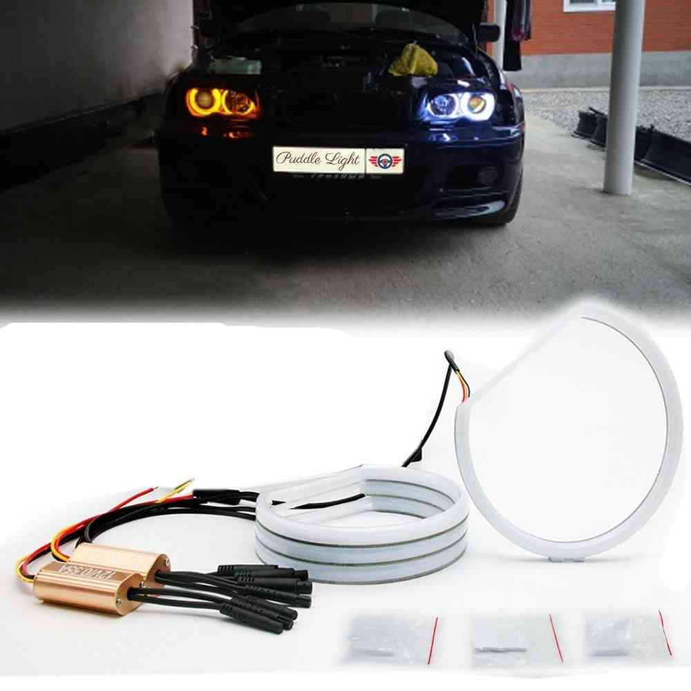 Car-styling Dual Color Led Halo Rings Cotton Light
