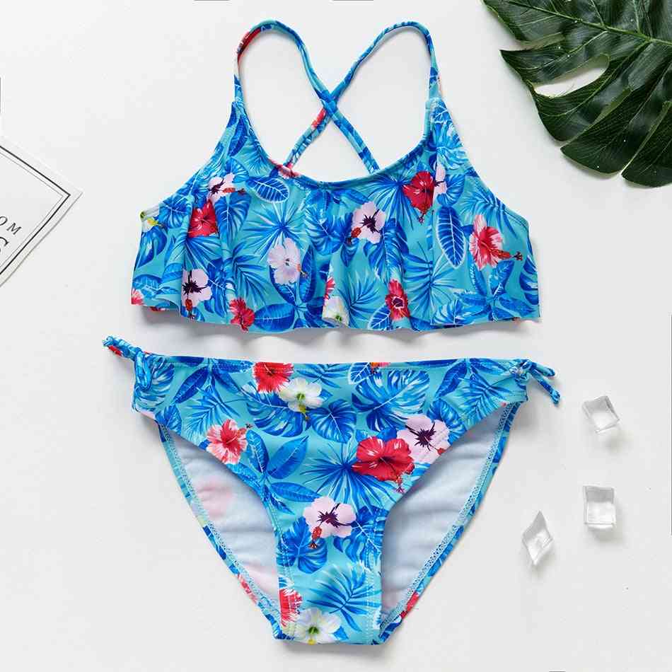 Two Piece- Hot Stamping, Swimwear Bathing Swimsuit For Set-3