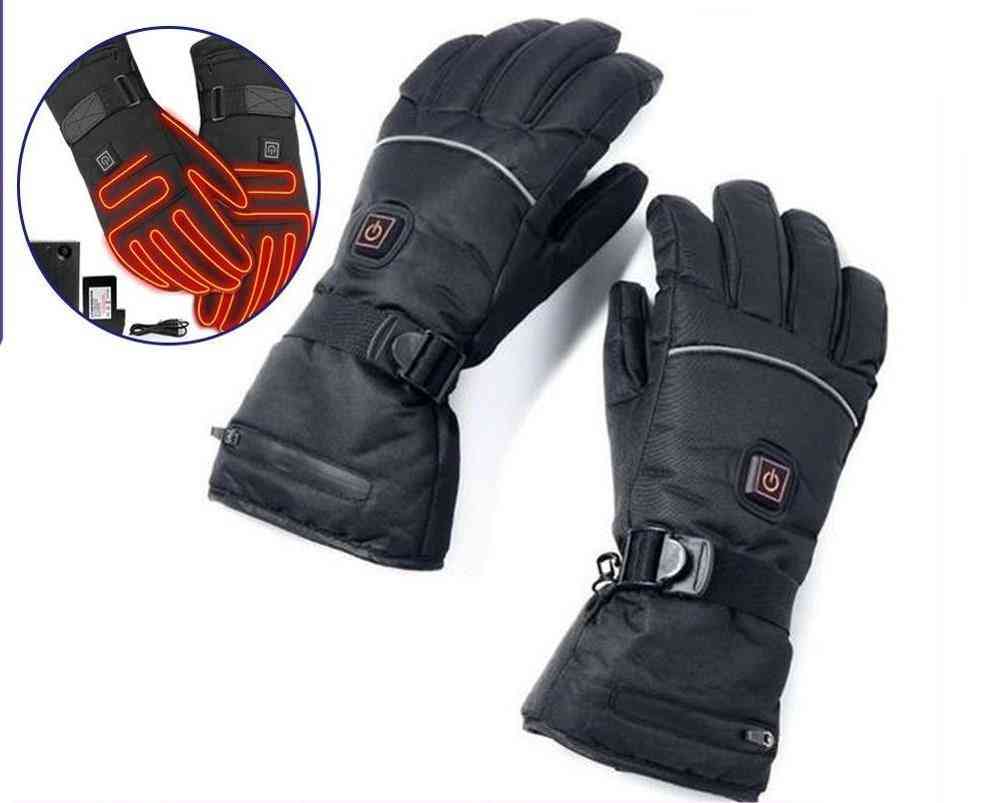 Winter Thermal, Waterproof Electric, Heated Gloves