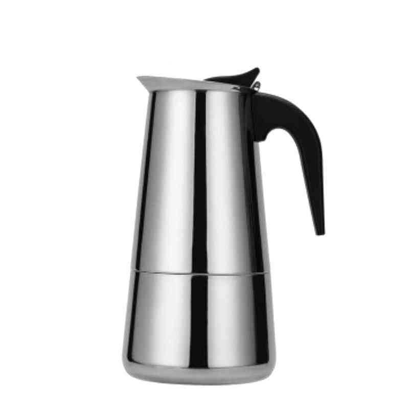 Cups Stainless Steel Moka Latte Espresso Percolator Stovetop Coffee Maker
