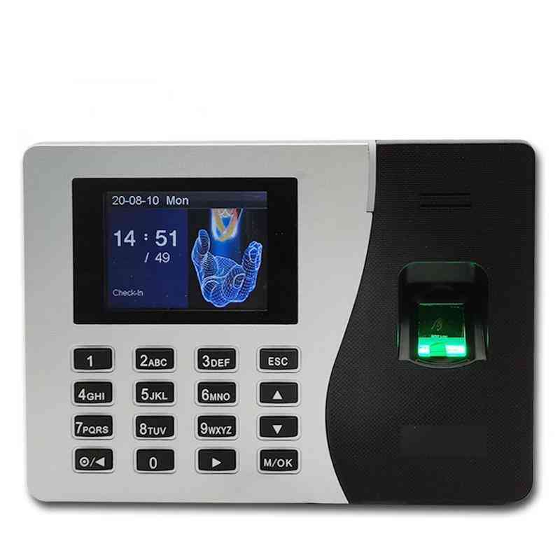 Biometric Fingerprint, Time Attendance System With Tcp-ip, Time Recorder