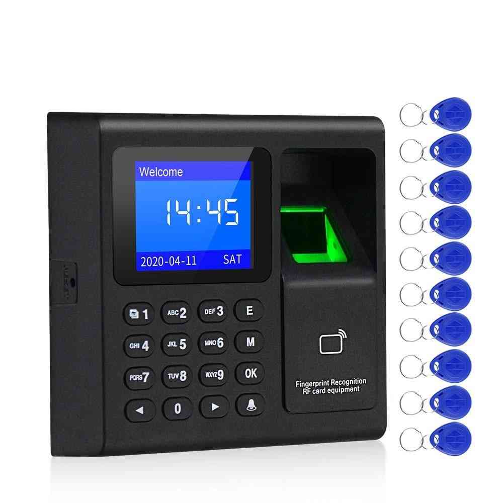 Biometric Fingerprint Time Attendance & Clock Recorder Device Employee Machine