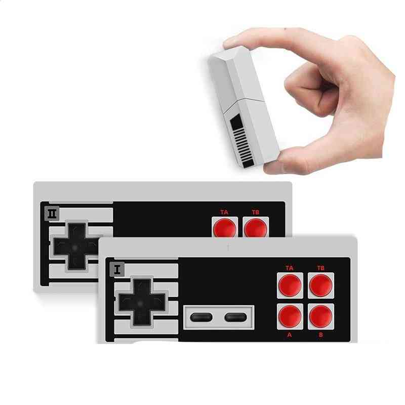 Mini-Wireless-Spielekonsole unterstützt AV-Ausgang Dual-Gamepads
