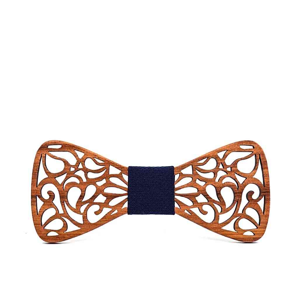 New Floral Wood Bow Ties For Men