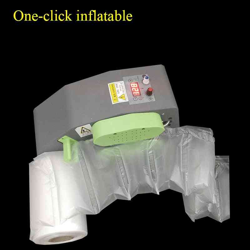 Emballeringssystem med flere luftpuder, fyldemaskine til boble-rulle