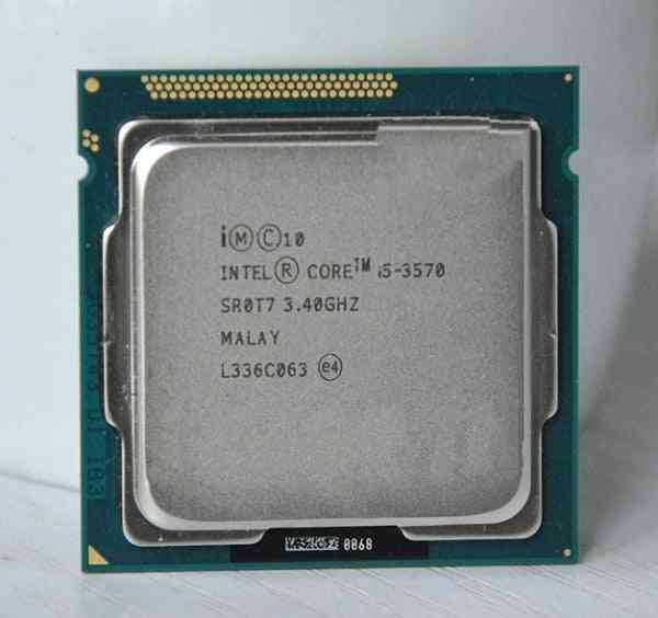 Intel I5 3570 I5 3570  Processor Quad-core 3.4ghz L3=6m 77w Socket