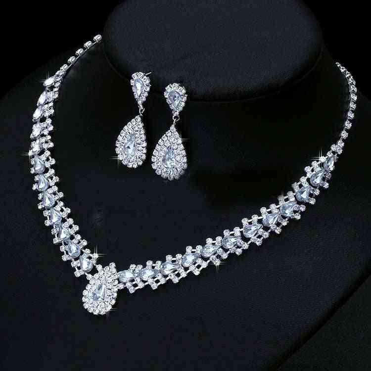 Luxusné sady svadobných šperkov pre svadobné účely