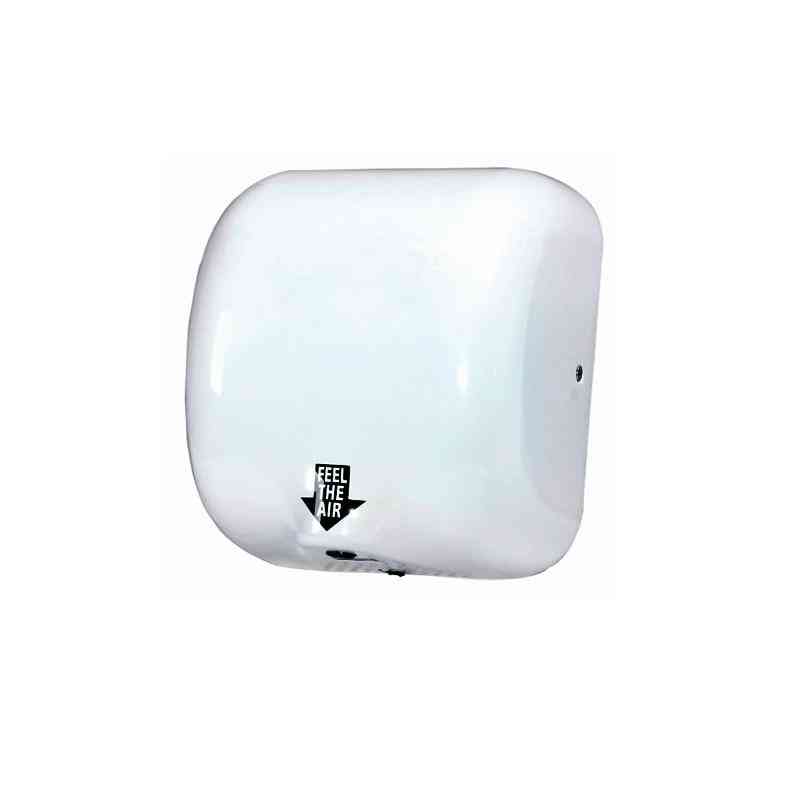 Secador de mãos de fluxo de ar de aço inoxidável para banheiro de classe comercial 1450 W