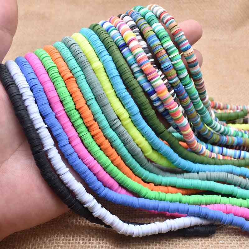 Runde perler for smykker som gjør armbånd