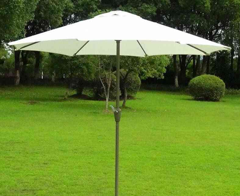 Ulkoterassi aurinkovarjo teräsrunko taitettava ilman pohjaa