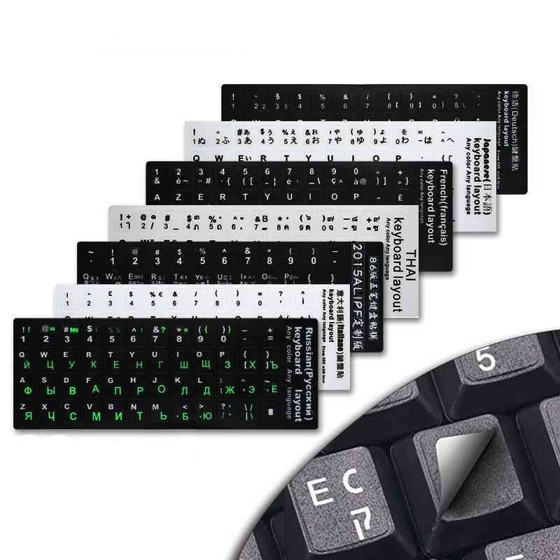 Alphabet Pvc, Keyboard Sticker