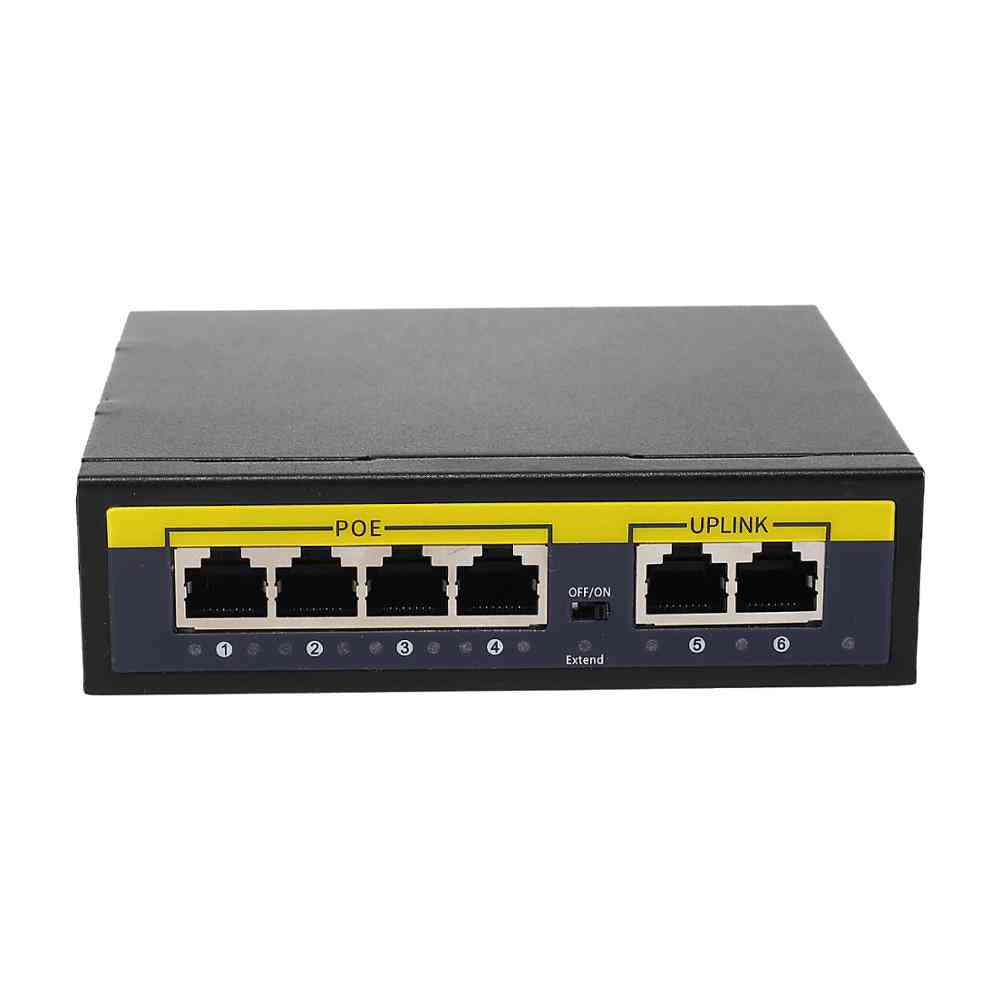 Ethernet de 4 puertos, conmutador de red
