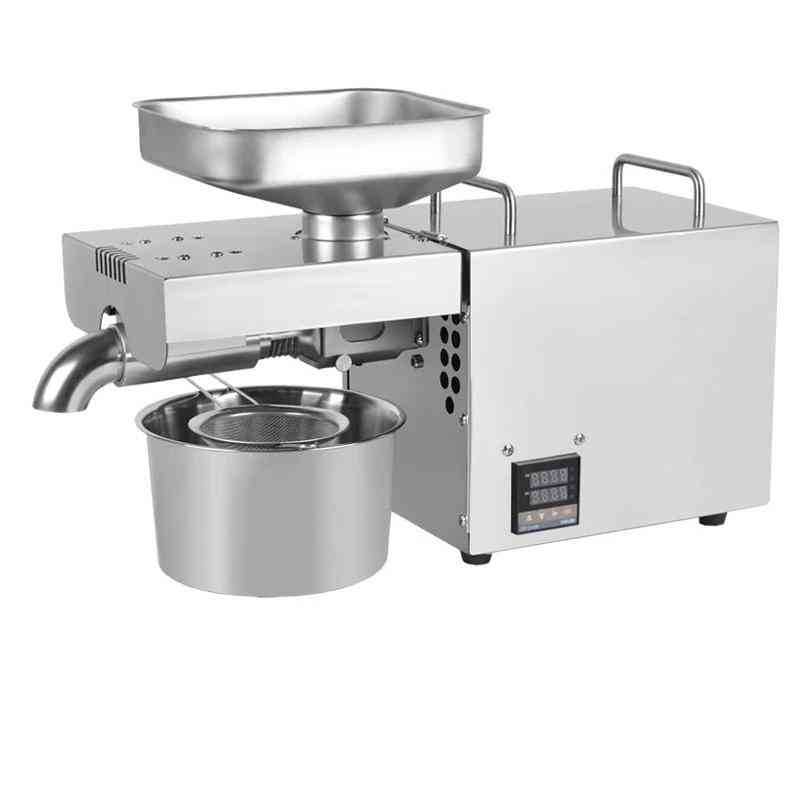 220v 1500w Temperature Controlled, Stainless Steel Oil Press Machine
