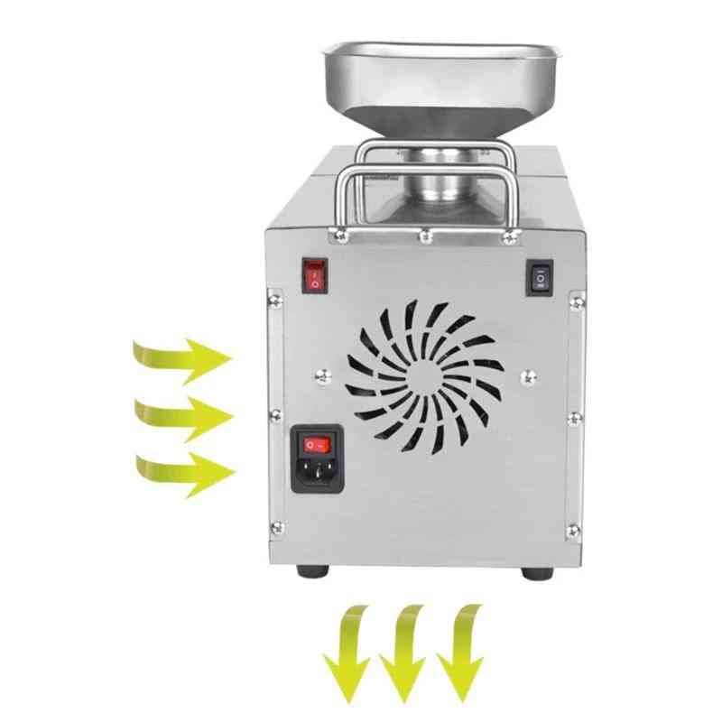 220v 1500w Temperature Controlled, Stainless Steel Oil Press Machine