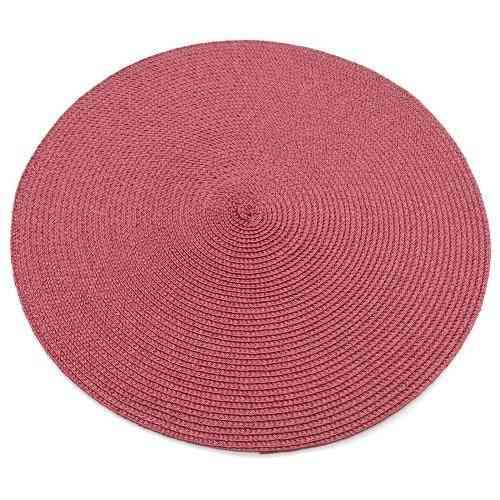 Heat Resistant Pp Dining Table Mat Woven Placemat Pad