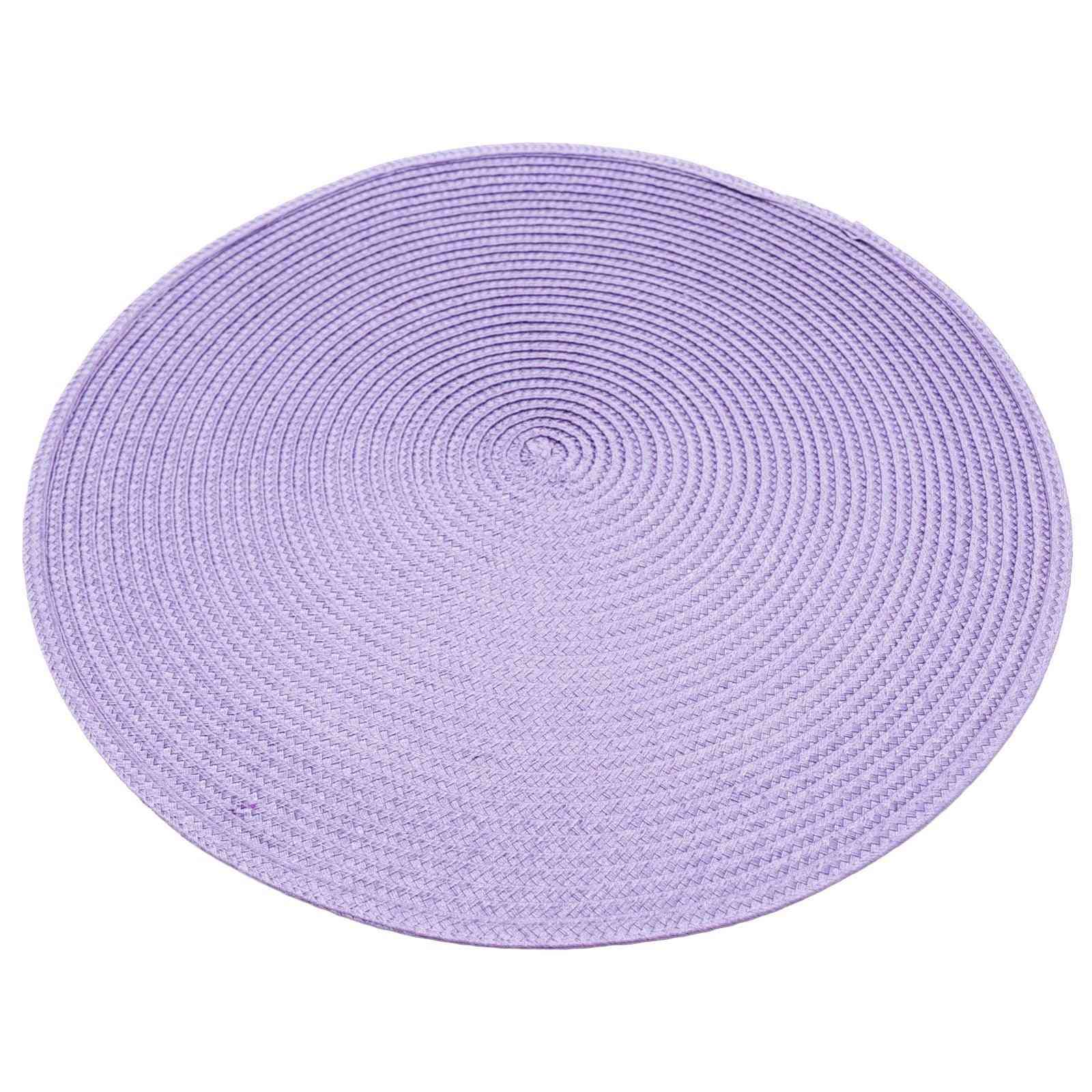 Heat Resistant Pp Dining Table Mat Woven Placemat Pad