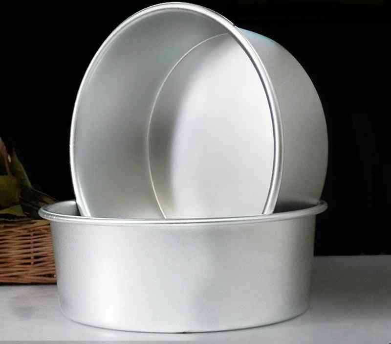 Round Aluminum Alloy Die Cake Mold Tool Baking Pan Pattern Bakeware