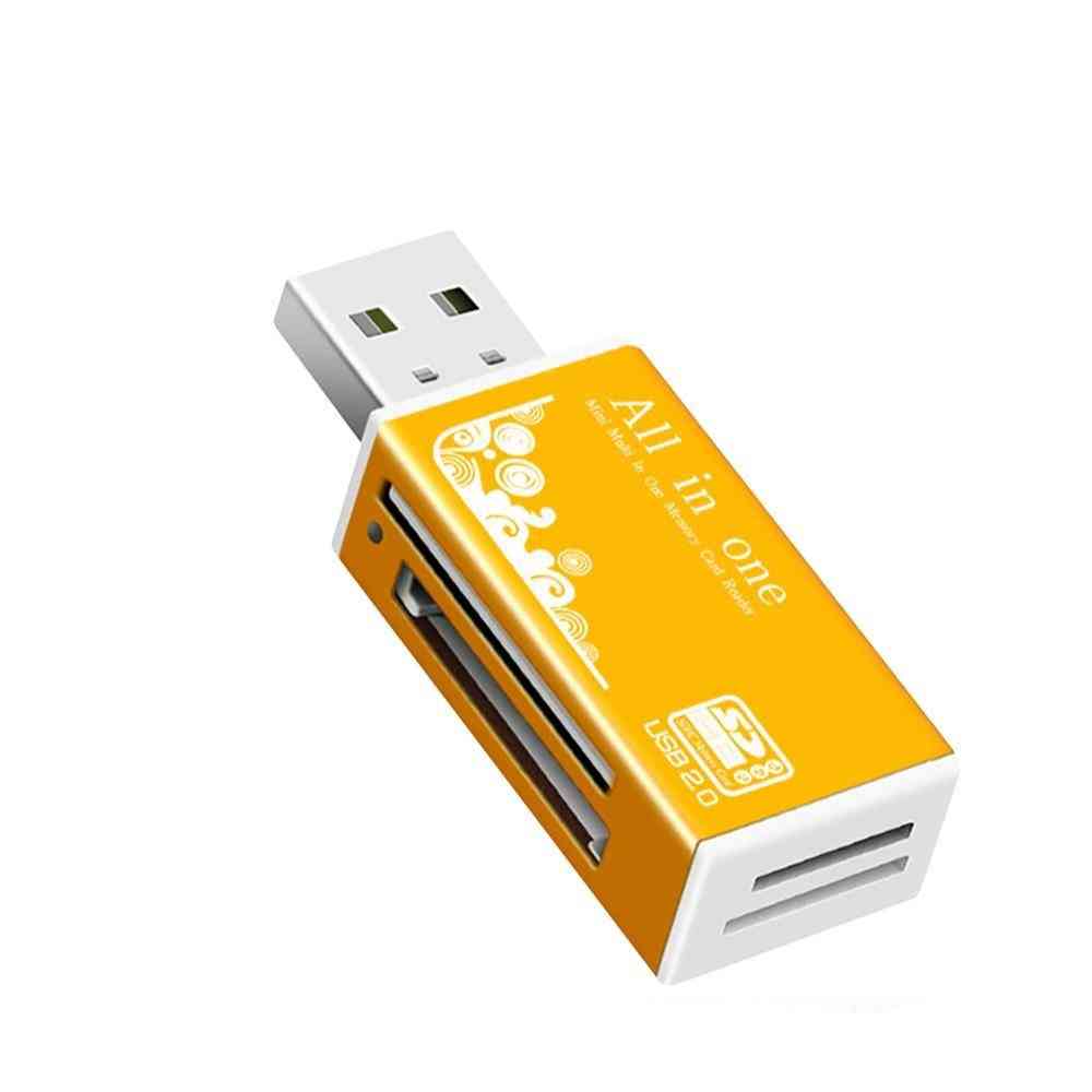 USB 2.0- adapter czytnika kart sd dla tf/cf/ mini sd sdhc