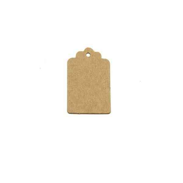 Kraft Paper Tag, Hollow Love Labels Card, Hang Wedding Party Note