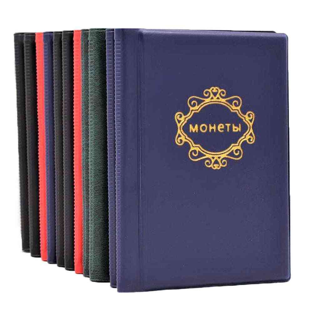 Leather Coin Album For Tokens Commemorative Coin