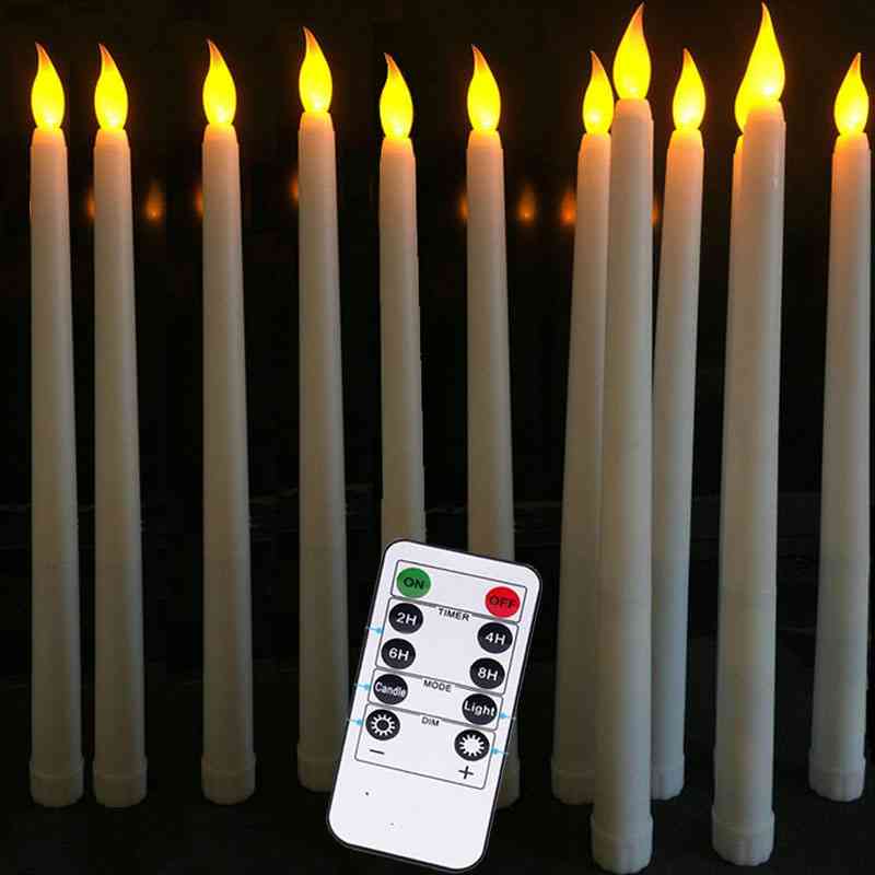 12- Flickering Remote, Led Candle