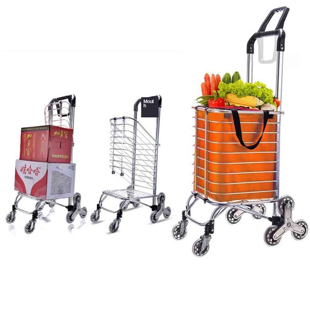 B-life Grocery Shopping Hand Truck Carts,  Wheels Trolley