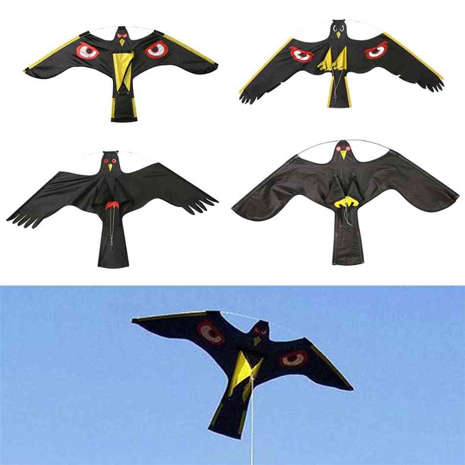 Emulation Flying Hawk Kite Bird Scarcer Garden Scarecrow Yard Bird-repeller Fly
