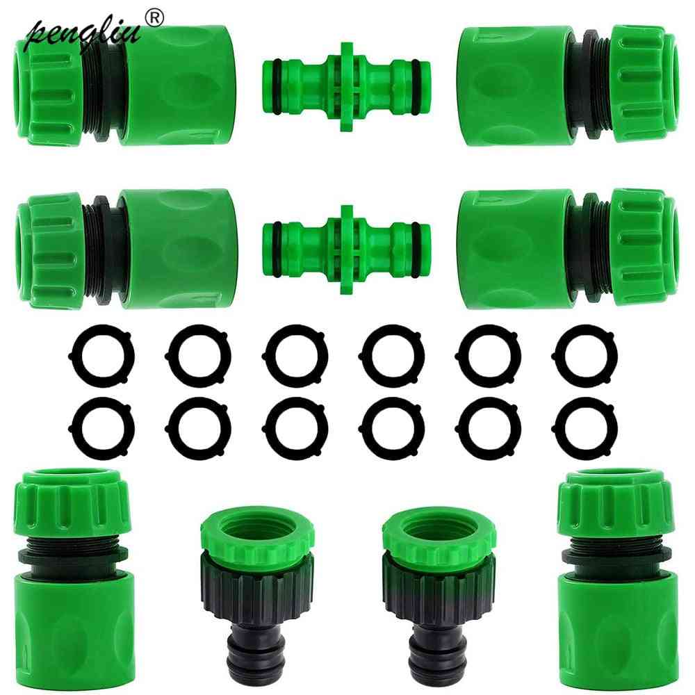 Garden Watering Abs Quick Connector 1/2” End Double Male Hose
