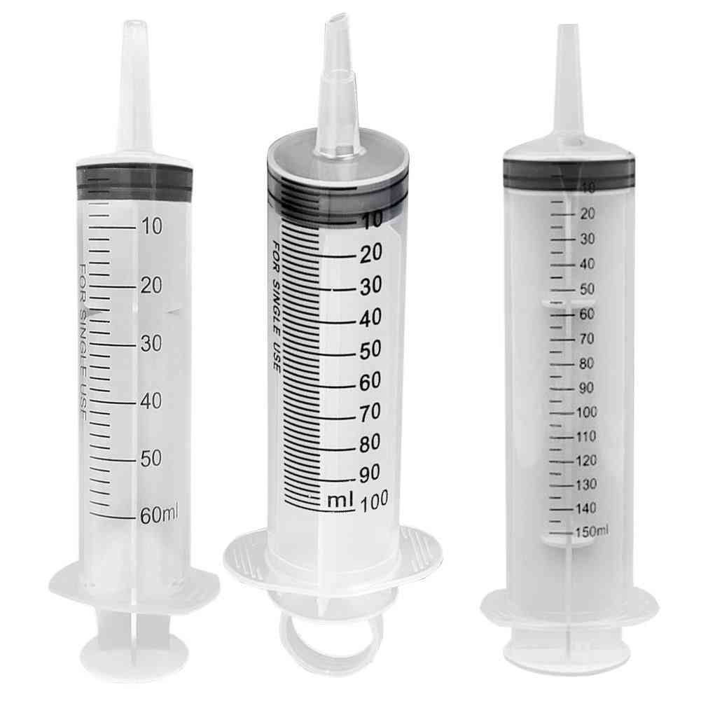 пластмасови хранителни стерилни инструменти за спринцовки за хидропоника за многократна употреба, аксесоари за хранене на котки
