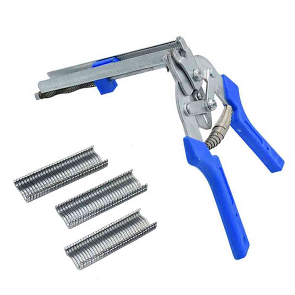 Fastening Clamp Installation Poultry Cage Plier & Nails
