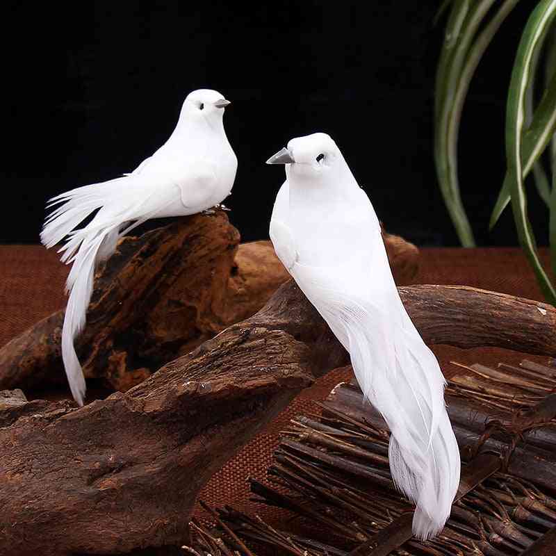 Simulatie nep duiven imitatie vogel veren tuinieren decoratie