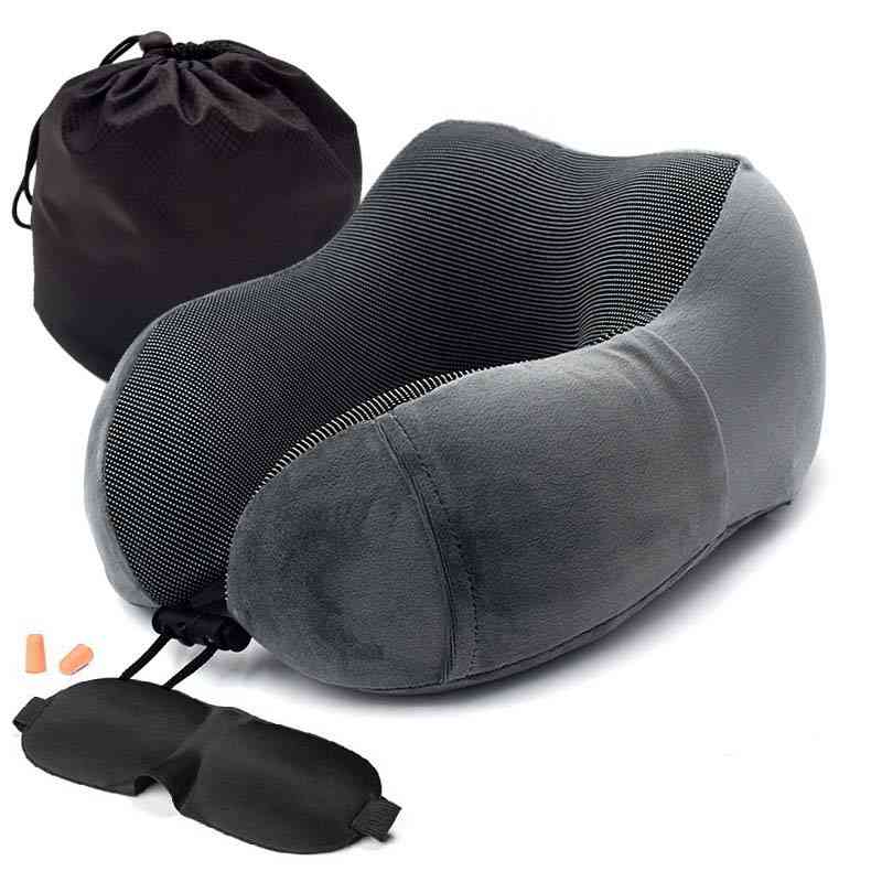 Portable Travel U-shaped Pillow