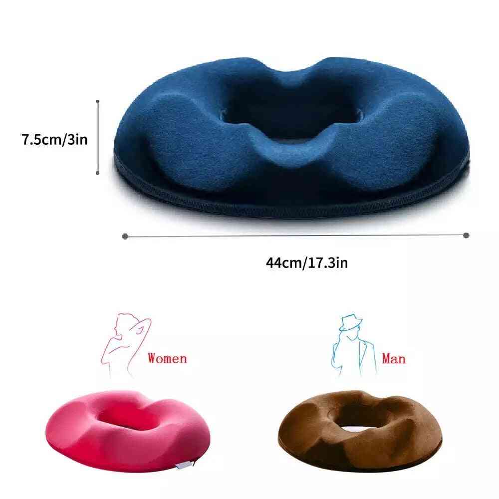 Komfort Donut Sitzkissen Sofa Memory Foam Anti Hämorrhoiden Massage Steißbeinkissen