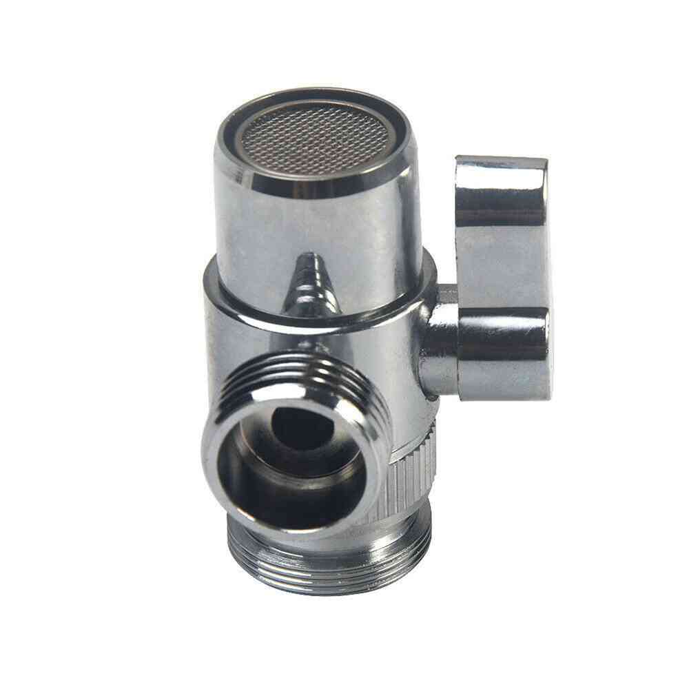 Switch Faucet Adapter, Sink Splitter Diverter Valve Water Tap Connector