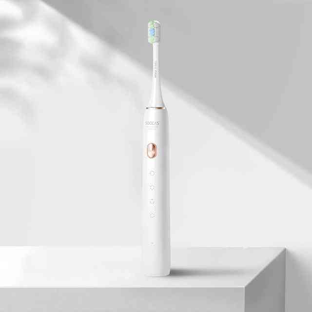 Usb Rechargeable- Waterproof Ultrasonic, Automatic Electric Toothbrush