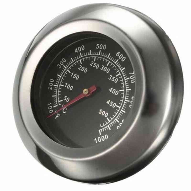 50~500 Degree Roast Barbecue Bbq Smoker Grill Thermometer Temp Gauge