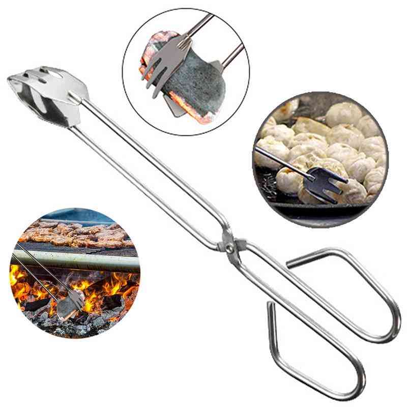Stainless Steel- Scissors Grilled, Food Clip, Barbecue Bbq Tools Accessories