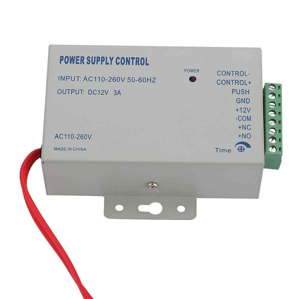 Ac 110-240v To Dc 12v 3a Power Supply For Door Access Control