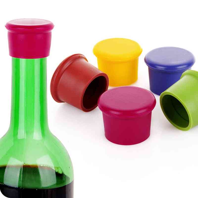 Tapas de botellas y tapones de vino, herramientas de conservación de barras familiares