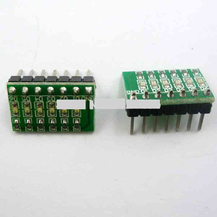 Dc 3.3v/5-12v & 6 Bits Rapid Prototyping Led Pin