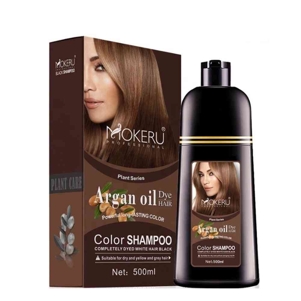 Essência de óleo, shampoo de tintura de creme instantâneo para o cabelo