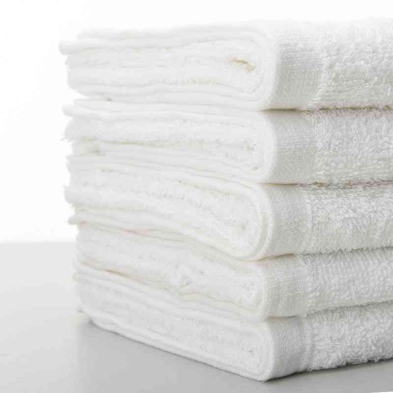 White Cotton Bath Towels For Hotel, Spa, Wedding