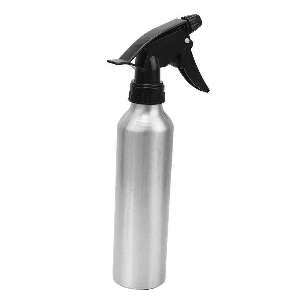 300ml- Aluminum Metal, Refillable Sprayer Bottle, Hairstyling Tool