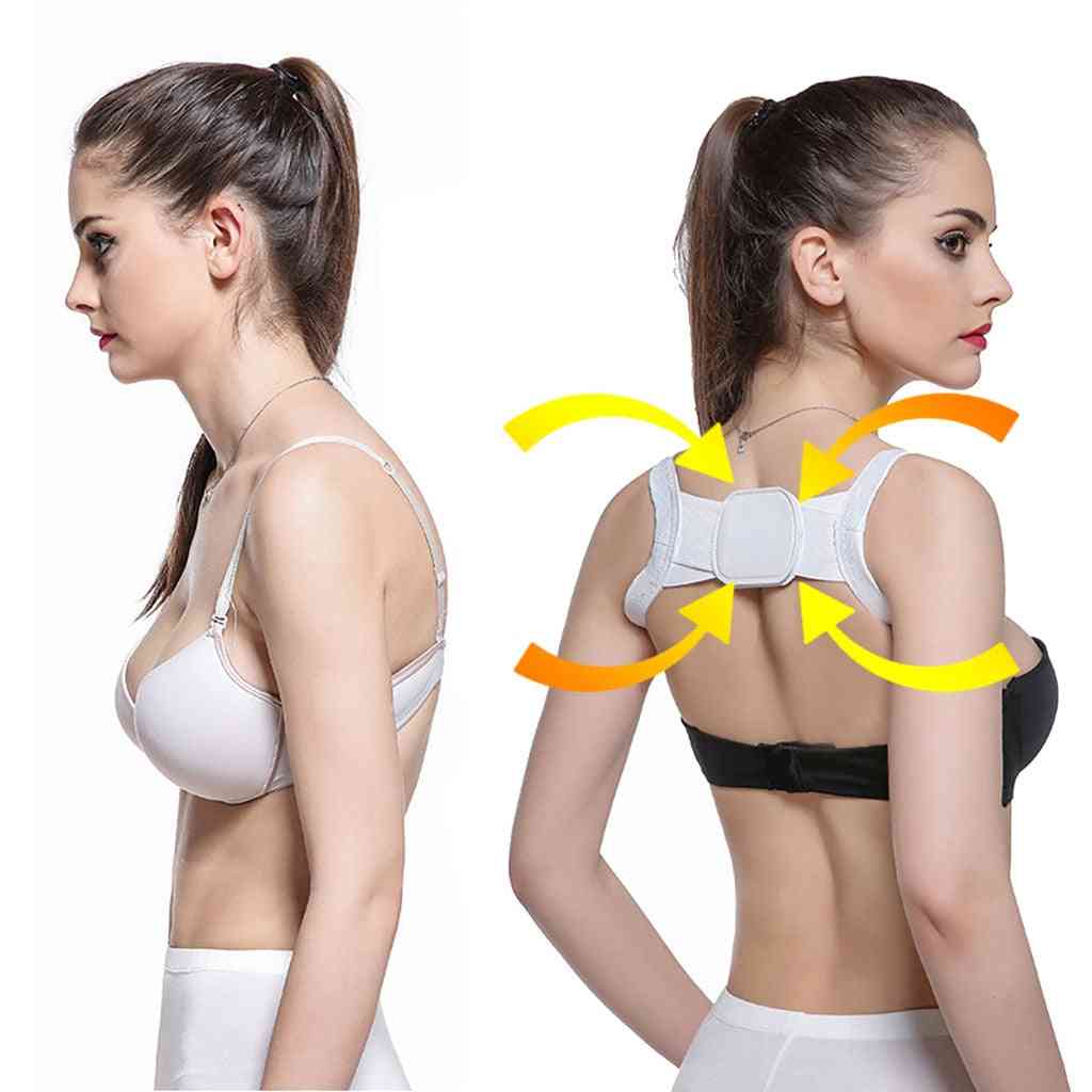 Posture Corrector Device- Back Support Braces, Shoulders Chest Belt