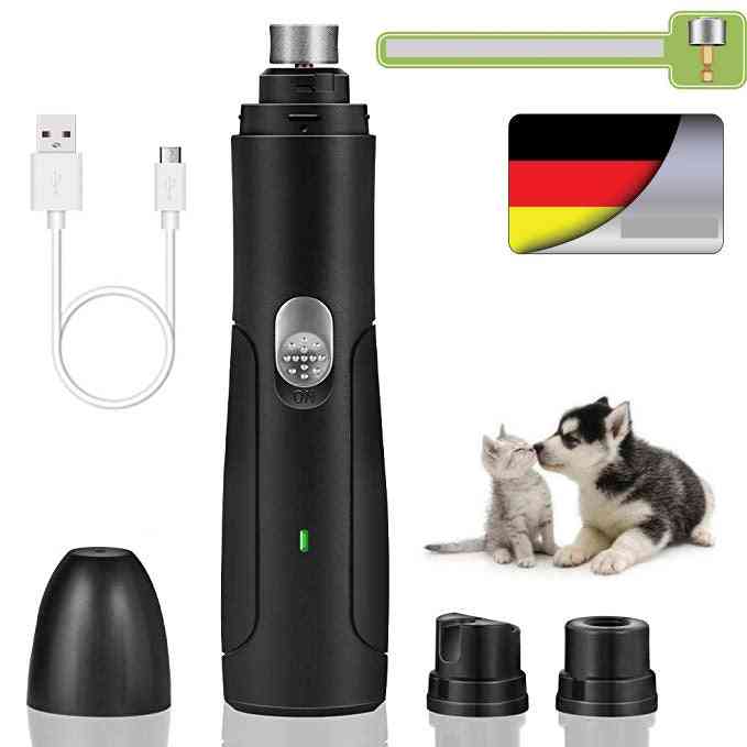 Pet Dog Nail Grinder Rechargeable Usb Animal Clipper
