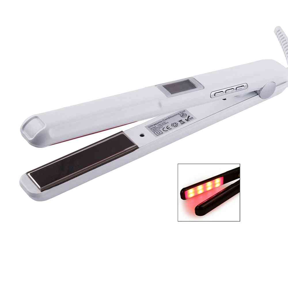 Ultrasonic & Infrared Hair-care Iron Recovers The Damaged Hair Treament