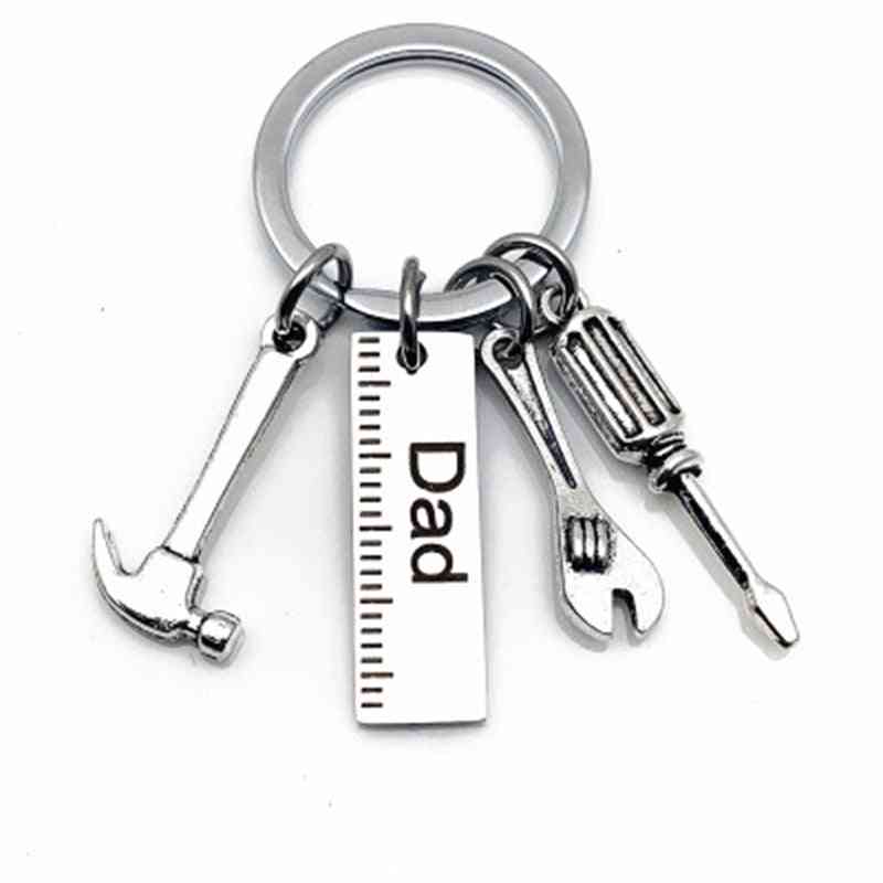 Dad Letters Keychains