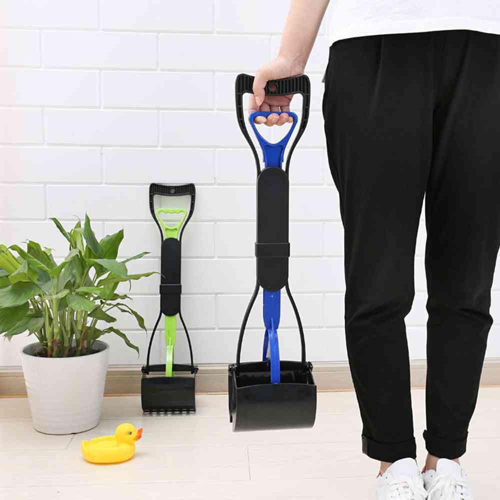Pooper Scooper, Long Handle, Jaw Shovel Pick-up, Animal Waste Picker, Outdoor Cleaning Tools