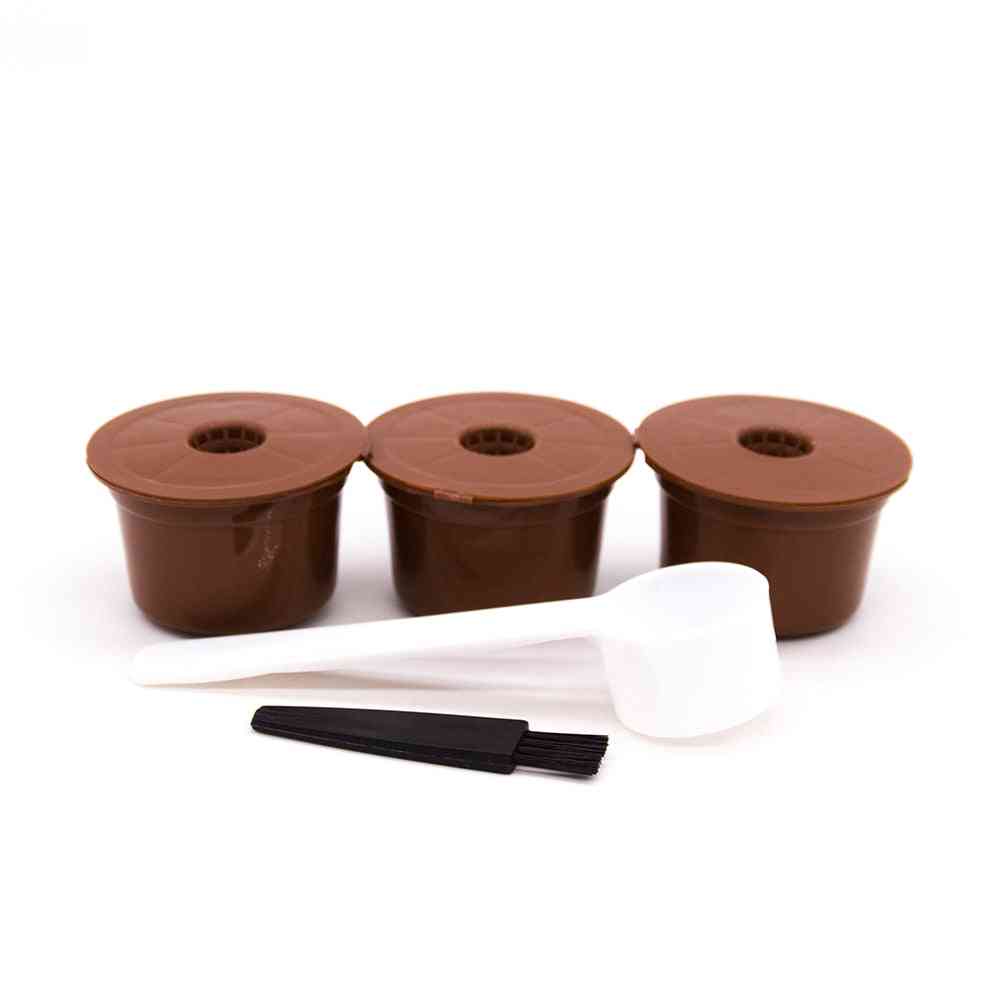 Reusable Coffee Filter Capsules For Refillable Plastic Pods