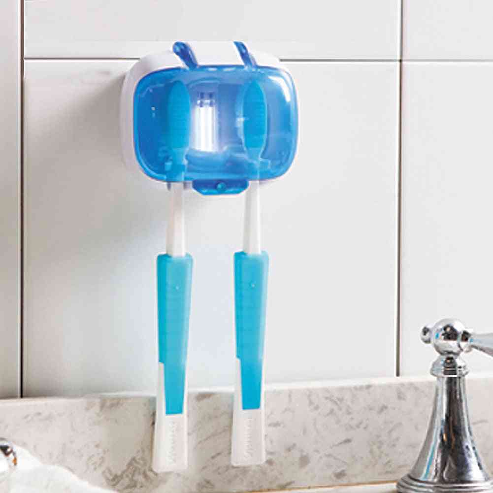 Esterilizador de luz ultravioleta doméstico caixa de escova de dentes de parede de banheiro